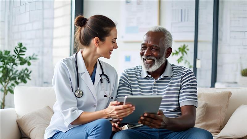 Doctor with Patient